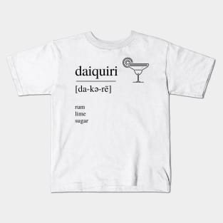 Daiquiri cocktail Kids T-Shirt